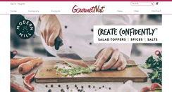 Desktop Screenshot of gourmetnut.com