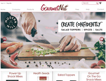 Tablet Screenshot of gourmetnut.com
